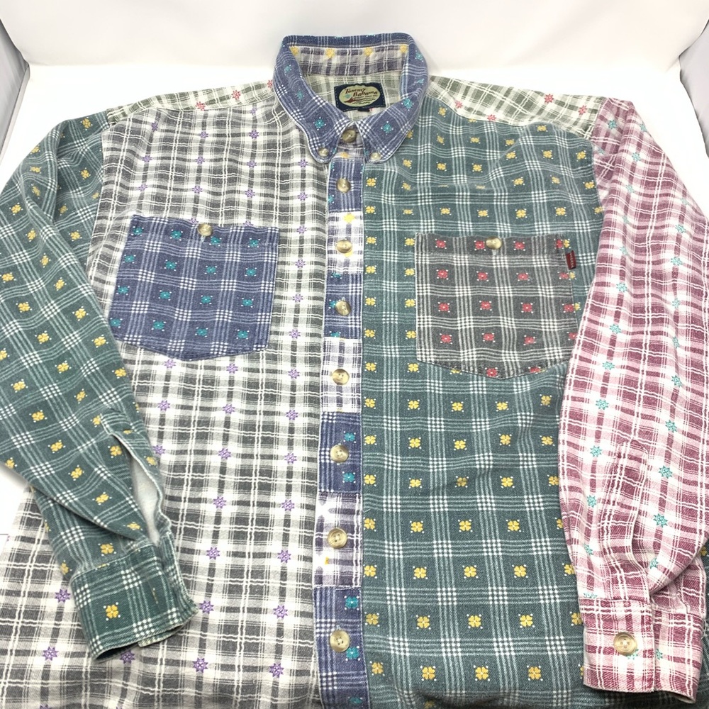 Tommy Bahama Long Sleeve Button Down Shirt Mens XL